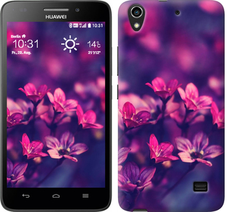 

Чехол Пурпурные цветы для Huawei Honor 4 Play 176731