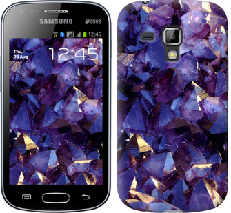 

Чехол Кристаллы для Samsung Galaxy S Duos s7562 411346
