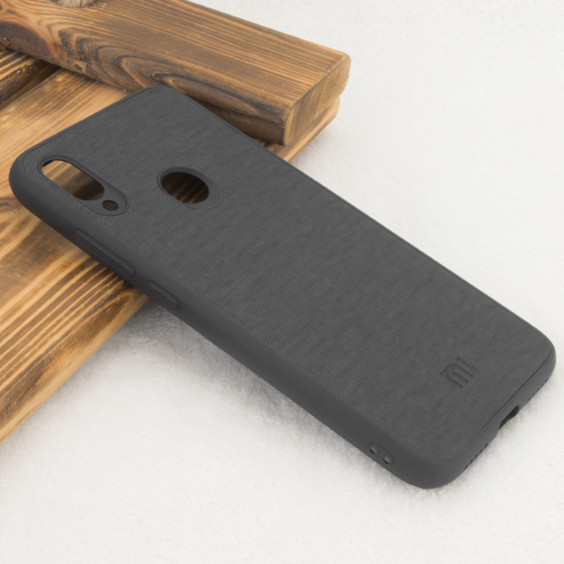 

TPU чехол Textile Logo для Xiaomi Redmi 7 (Чорний) 877159