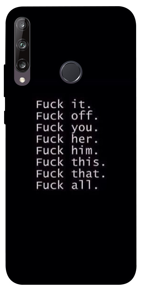 

Чехол F_ck it для Huawei P40 Lite E 1106493