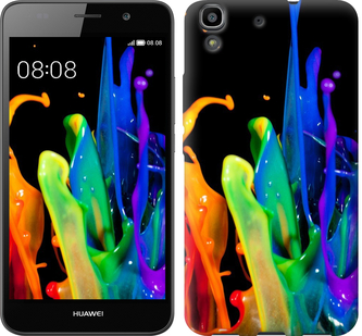 

Чехол брызги краски для Huawei Y6 381490