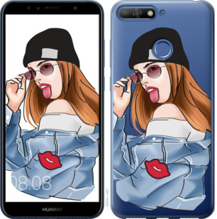 

Чохол Дівчина v3 для Huawei Honor 7A Pro 843132