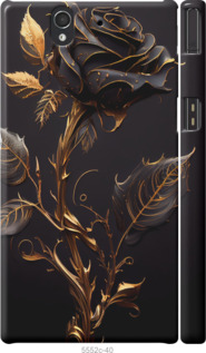 Чохол Троянда 3 на Sony Xperia Z C6602