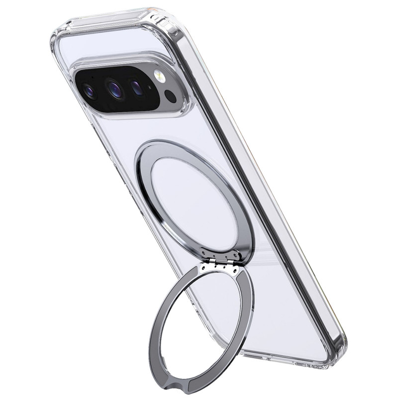 Фото Чохол TPU+PC Aura Fold на Google Pixel 9 / 9 Pro / 10 / 10 Pro (Transparent) в маназині vchehle.ua