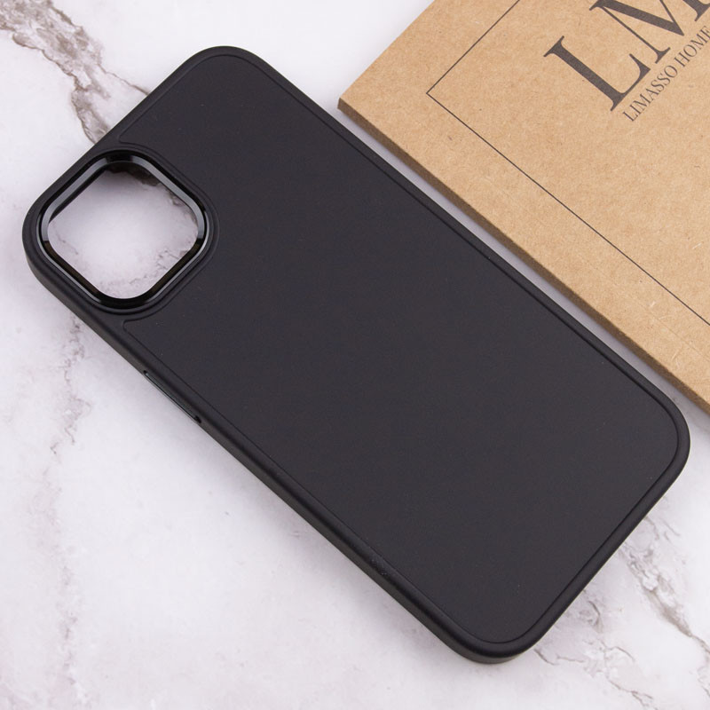 TPU чохол Bonbon Metal Style на Apple iPhone 12 Pro Max (6.7") (Чорний / Black) в магазині vchehle.ua