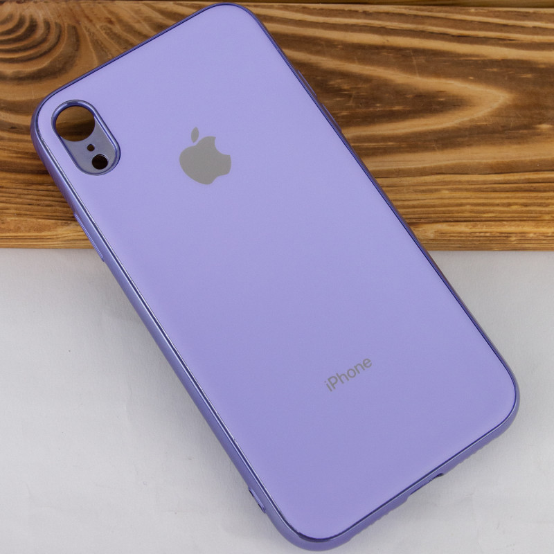 Фото TPU чехол Matte LOGO для Apple iPhone XR (6.1") (Фиолетовый / Lilac) на vchehle.ua