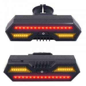 Трекер GPS велосипедный V03B Bike Tacker+Auto Tail Light 2in1 SIM (4GLTE+3GWCDMA+2GGSM) 140/2400mAh