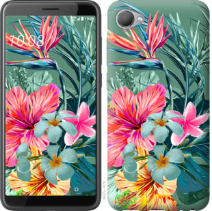 

Чохол Тропічні квіти v1 на HTC Desire 12 844931