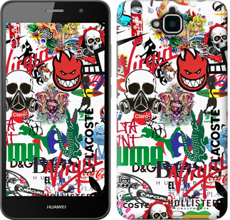 

Чохол Many different logos на Huawei Y6 Pro 638166