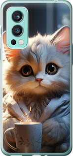Чехол White cat для OnePlus Nord 2