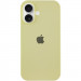 Чехол Silicone Case Full Protective (AA) для Apple iPhone 16 (6.1") (Желтый / Mellow Yellow)