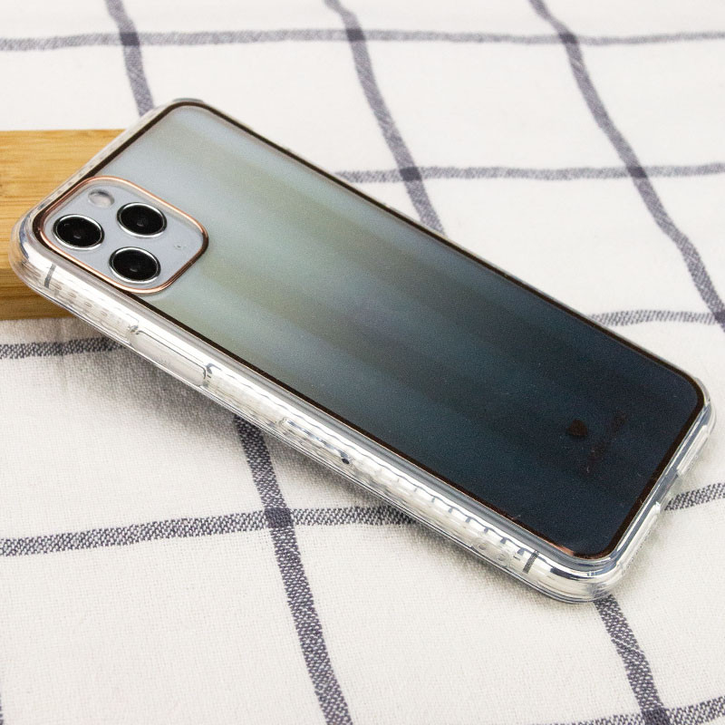 Фото TPU+Glass чехол Aurora Classic для Apple iPhone 11 Pro (5.8") (Черный) в магазине vchehle.ua