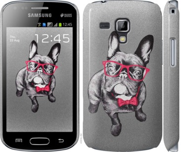 

Чехол Умный бульдог для Samsung Galaxy S Duos s7562 736847