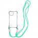 Чехол TPU CrossBody with straps для Apple iPhone 14 (6.1") (Transparent)