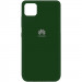 Чехол Silicone Cover My Color Full Protective (A) для Huawei Y5p (Зеленый / Dark green)