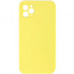 Silicone Case Square Full Camera Protective (AA) NOLOGO для Apple iPhone 11 Pro (5.8")
