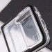 TPU+PC чехол Clear 360 для Samsung Galaxy Z Flip3 (Черный) в магазине vchehle.ua