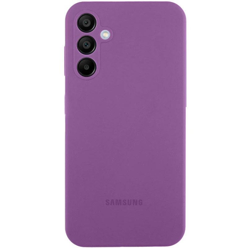 Чехол Silicone Cover Lakshmi Full Camera (AAA) with Logo для Samsung Galaxy A36