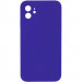 Silicone Case Square Full Camera Protective (AA) NOLOGO для Apple iPhone 11 (6.1") (Фиолетовый / Ultra Violet)