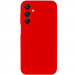 Фото Чохол TPU GETMAN Liquid Silk Full Camera на Samsung Galaxy A05s (Червоний / Red) на vchehle.ua