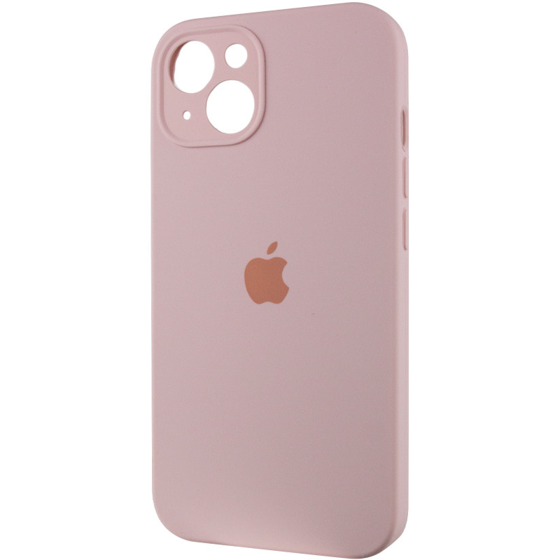 Фото Чехол Silicone Case Full Camera Protective (AA) для Apple iPhone 14 (6.1") (Розовый / Chalk Pink) в магазине vchehle.ua