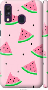 Чехол Розовый арбуз для Samsung Galaxy A40 2019 A405F