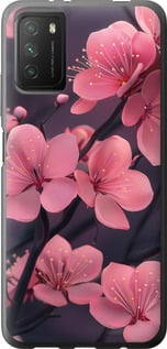 Чехол Пурпурная сакура для Xiaomi Poco M3