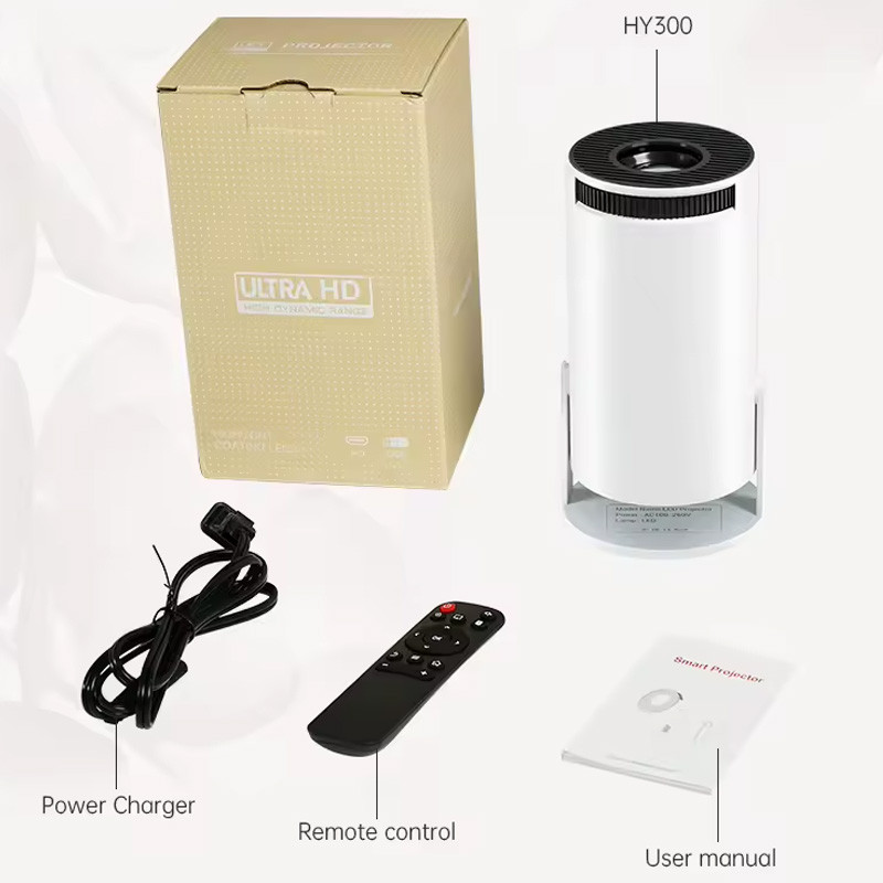 Фото Проектор 4k Android HY300 (White) в маназині vchehle.ua