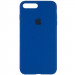 Чохол Silicone Case Full Protective (AA) на Apple iPhone 7 plus / 8 plus (5.5") (Синій / Navy Blue)