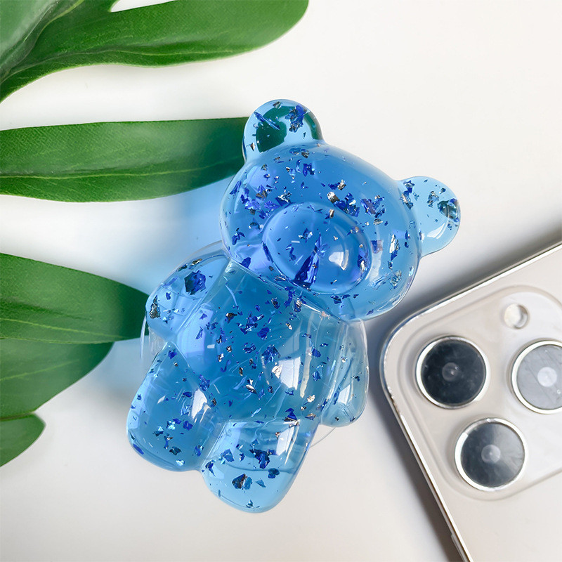 Фото Держатель для телефона Popsocket Big Bear Shimmer (Dark Blue) на vchehle.ua
