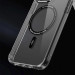 Фото TPU+PC чехол Fullcolor with Magnetic Safe для Apple iPhone 13 (6.1") (Black) на vchehle.ua