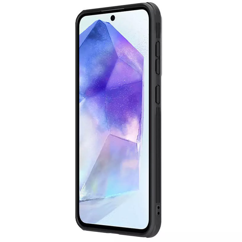 Карбонова накладка Nillkin CamShield Pro на Samsung Galaxy A56 5G (Black) в магазині vchehle.ua