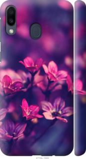 Чехол Пурпурные цветы для Samsung Galaxy M20