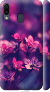 Чехол Пурпурные цветы для Samsung Galaxy M20