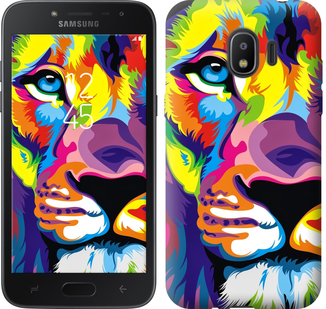 

Чехол Разноцветный лев для Samsung Galaxy J2 2018 639558