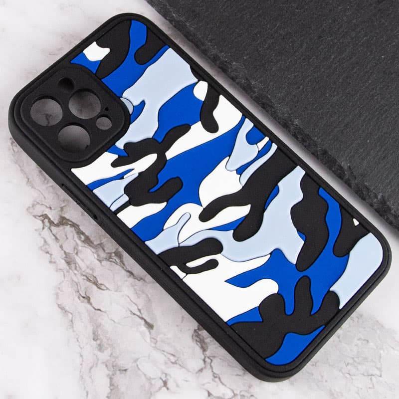 Фото Чохол TPU+PC Army Collection на Apple iPhone 12 Pro Max (6.7") (Синій) в маназині vchehle.ua