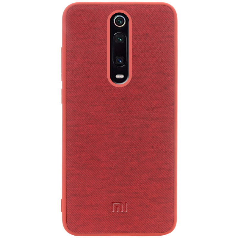 

TPU чехол Textile Logo для Xiaomi Mi 9T (Красный) 877167