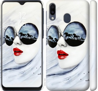 

Чохол Дівчина аквареллю на Samsung Galaxy M20 698128