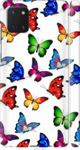 Чохол Барвисті метелики на Samsung Galaxy Note 10 Lite
