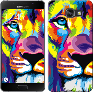 

Чехол Разноцветный лев для Samsung Galaxy A7 (2016) A710F 261419