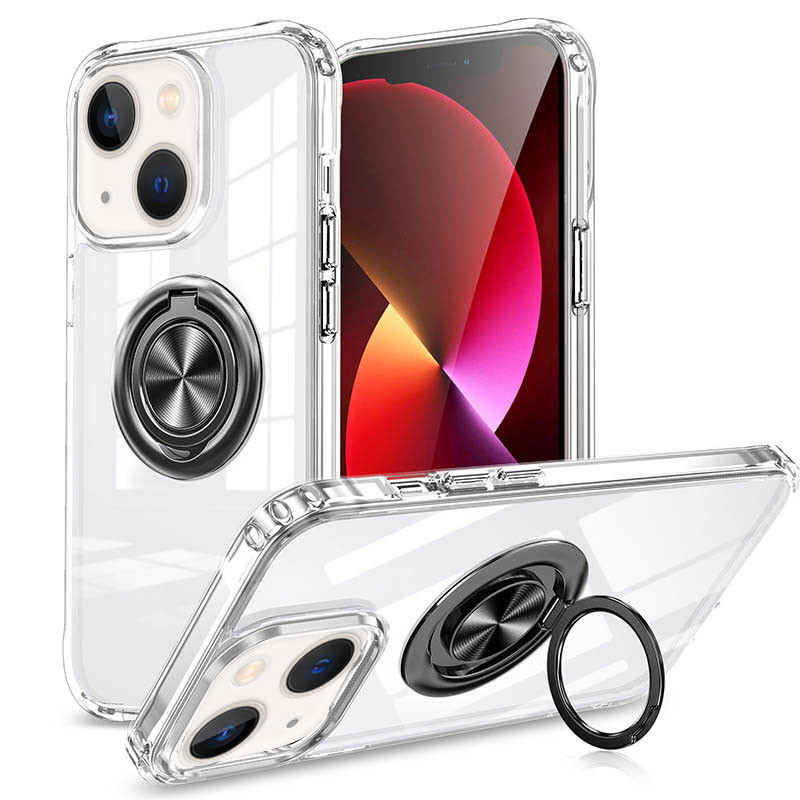 TPU+PC чехол Kickstand для Apple iPhone 14 (6.1")