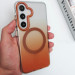 Фото Чехол TPU+PC Phantom with Magnetic Safe для Samsung Galaxy S25 (Rose Gold) в магазине vchehle.ua