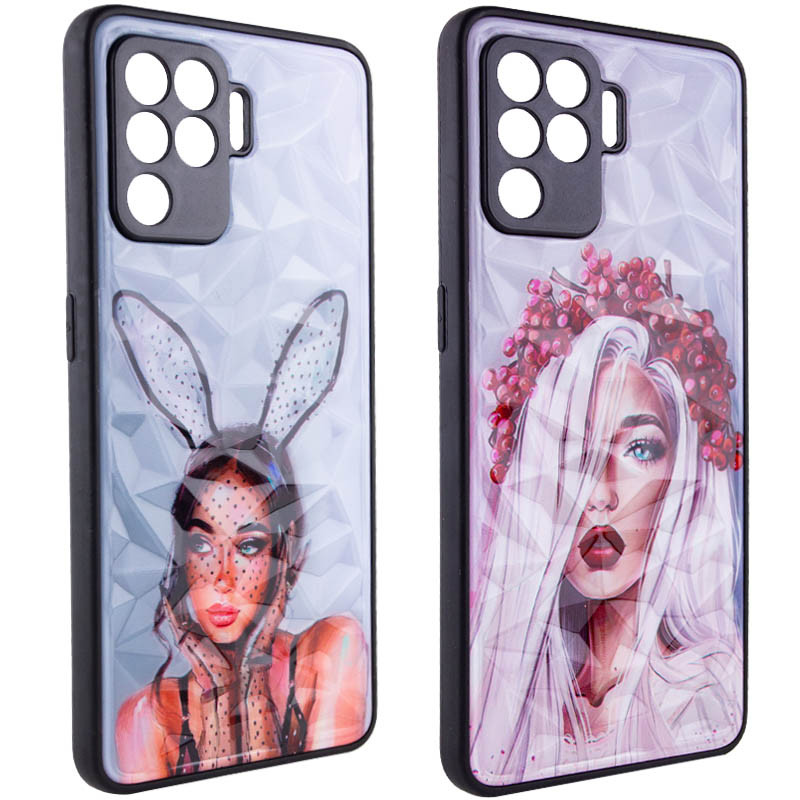 TPU+PC чехол Prisma Ladies для Oppo Reno 5 Lite