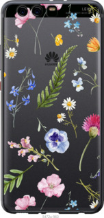 

Чехол Цветочный фон v2 для Huawei P10 Plus 1440286