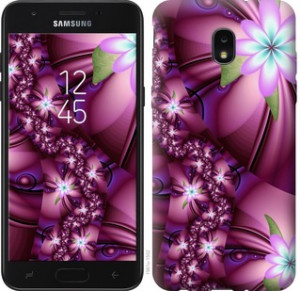 Чехол Цветочная мозаика для Samsung Galaxy J7 2018