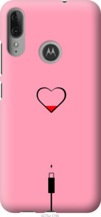 

Чехол Подзарядка сердца1 для Motorola G8 Power 1085183