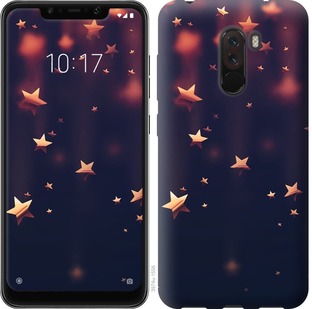 

Чехол Падающие звезды для Xiaomi Pocophone F1 671506