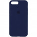 Чохол Silicone Case Full Protective (AA) на Apple iPhone 7 plus / 8 plus (5.5") (Синій / Deep navy)