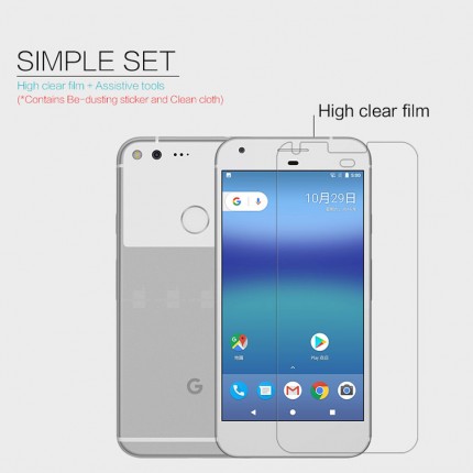 Защитная пленка Nillkin Crystal для Google Pixel в магазине vchehle.ua