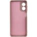 Фото Чохол TPU GETMAN Liquid Silk Full Camera на Motorola Moto G04 / E14 (Рожевий / Pink Sand) на vchehle.ua